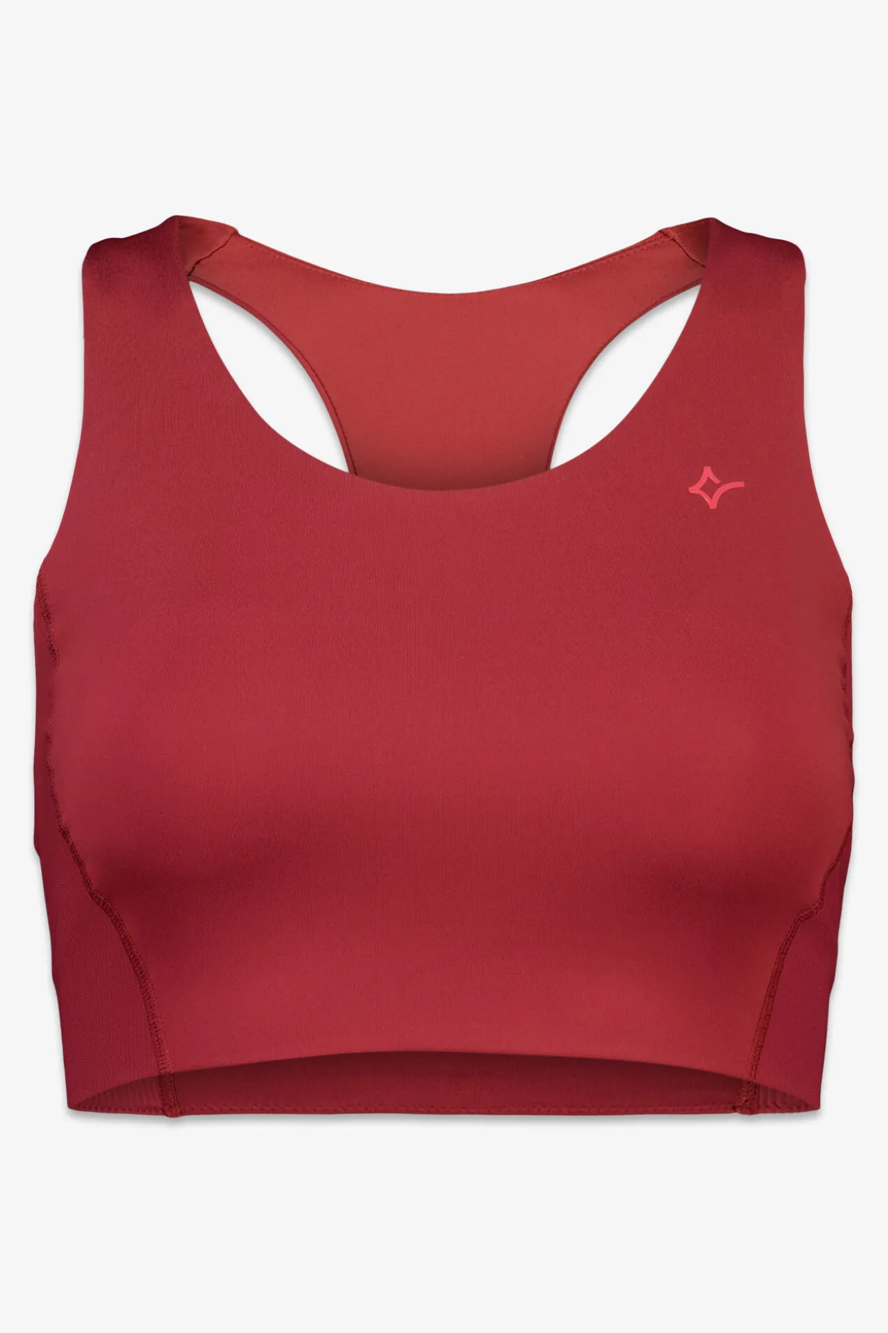 Sujetador deportivo 4D Stretch granate