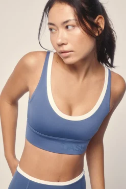 Sujetador deportivo 4D Stretch azul