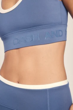 Sujetador deportivo 4D Stretch azul