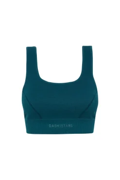Sujetador deportivo SEAMLESS COMFORT verde oscuro