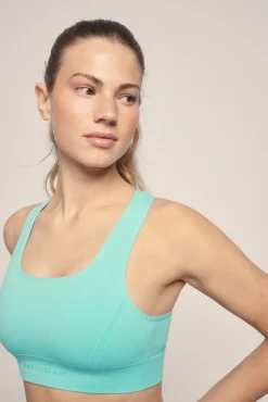 Sujetador deportivo SEAMLESS COMFORT azul