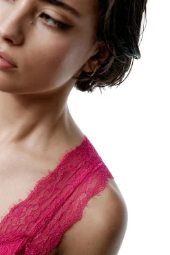 Sujetador halter de encaje Dulcet