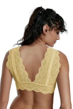 Sujetador halter de encaje Sunlit