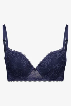 Sujetador push up GORGEOUS encaje azul oscuro