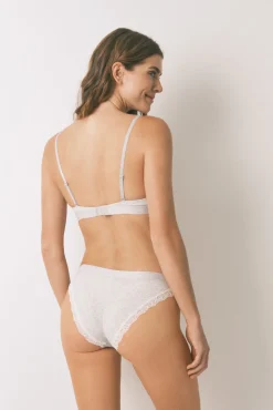 Sujetador push up GORGEOUS algodón gris