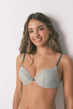 Sujetador push up GORGEOUS encaje verde