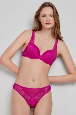 Sujetador push up morado
