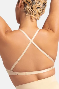 Sujetador push up multiposición nude