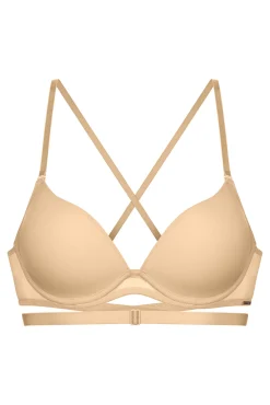 Sujetador push up multiposición nude