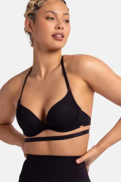 Sujetador push up multiposición negro