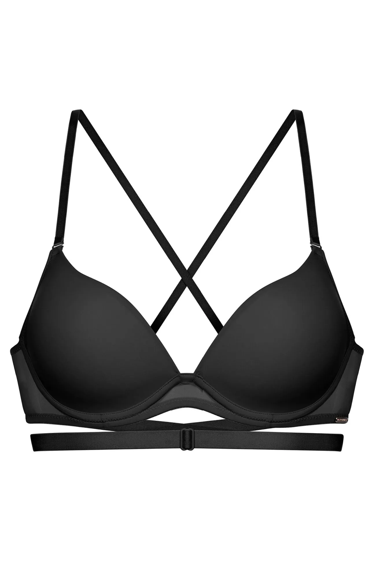 Sujetador push up multiposición negro