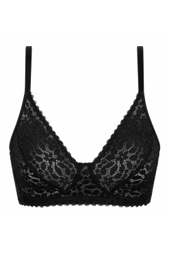 Sujetador sin aros de encaje floral Daily Dentelle