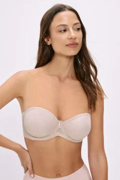 Sujetador sin tirantes con aro Sandra
