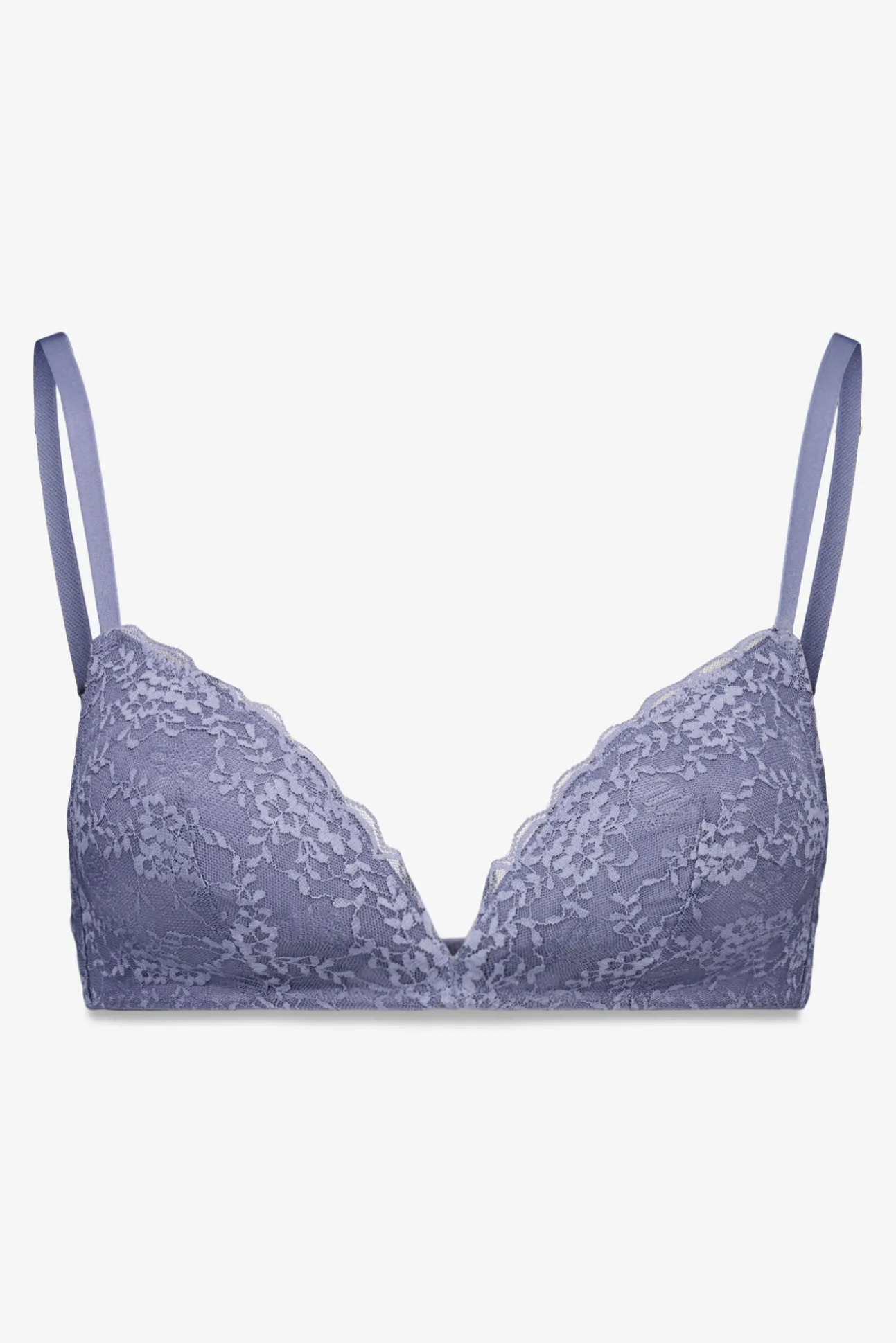 Sujetador triangular CHARMING encaje azul