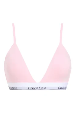Sujetador triangular logo Calvin Klein verde