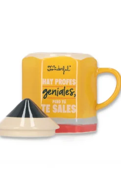Taza 3D mensaje profesor