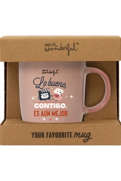 Taza Lo bueno, contigo, es aún mejor
