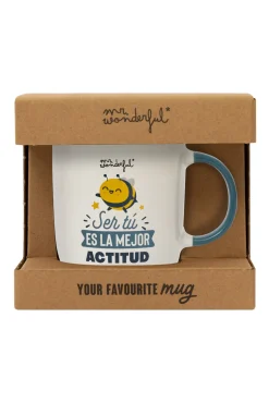 Taza Ser tú es la mejor actitud