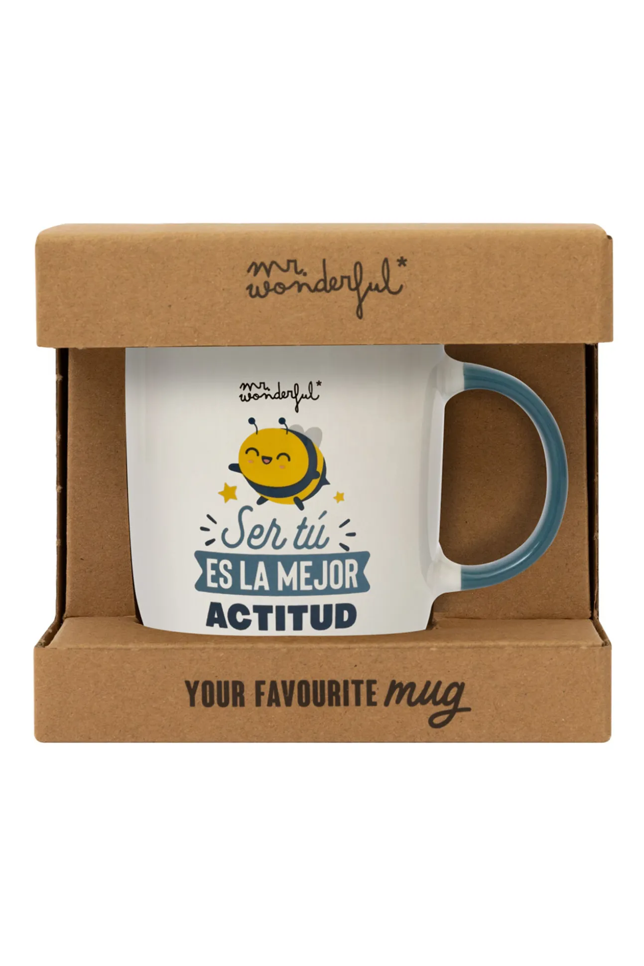 Taza Ser tú es la mejor actitud