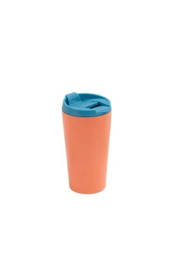 Taza take away térmica Con la suerte en los talones