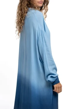 Túnica camisera larga print degradado