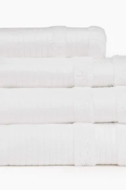 Toalla ducha rizo algodón bambú 70x140cm.