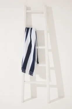 Toalla- pareo 100% algodón print navy