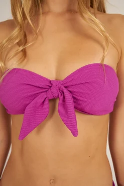 Top bikini bandeau Buganvilia
