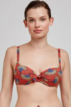 Top bikini capacidad estampado tribal