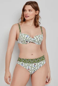 Top bikini capacidad estampado