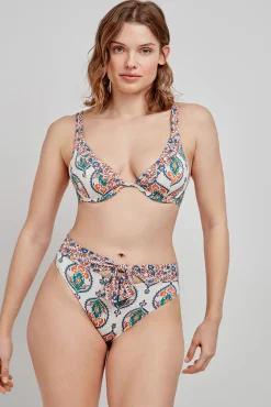 Top bikini capacidad estampado