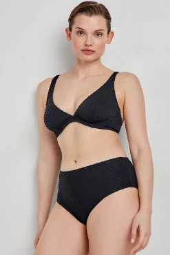 Top bikini capacidad sin relleno negro