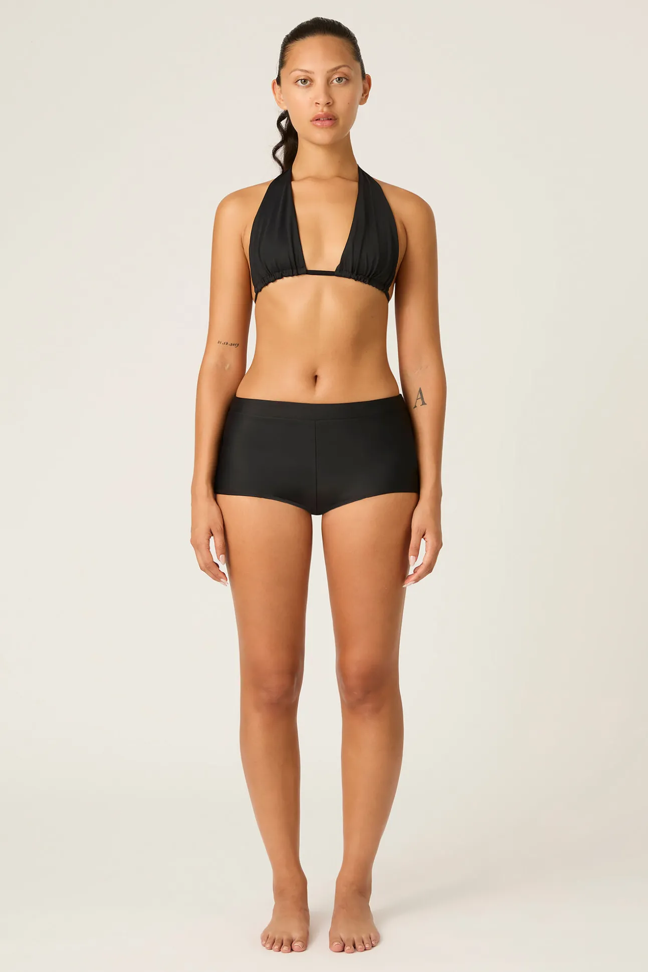 Top Bikini multiposición negro