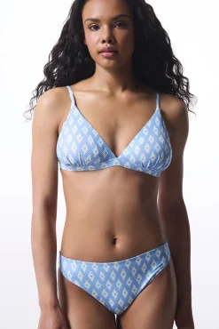 Top de bikini brillo