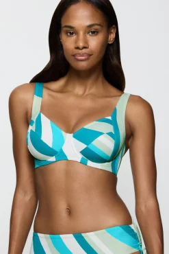 Top de bikini con aro