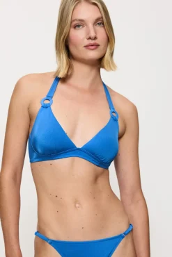 Top de bikini con aro brillo