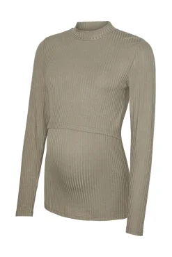 Top de cuello alto maternity y lactancia