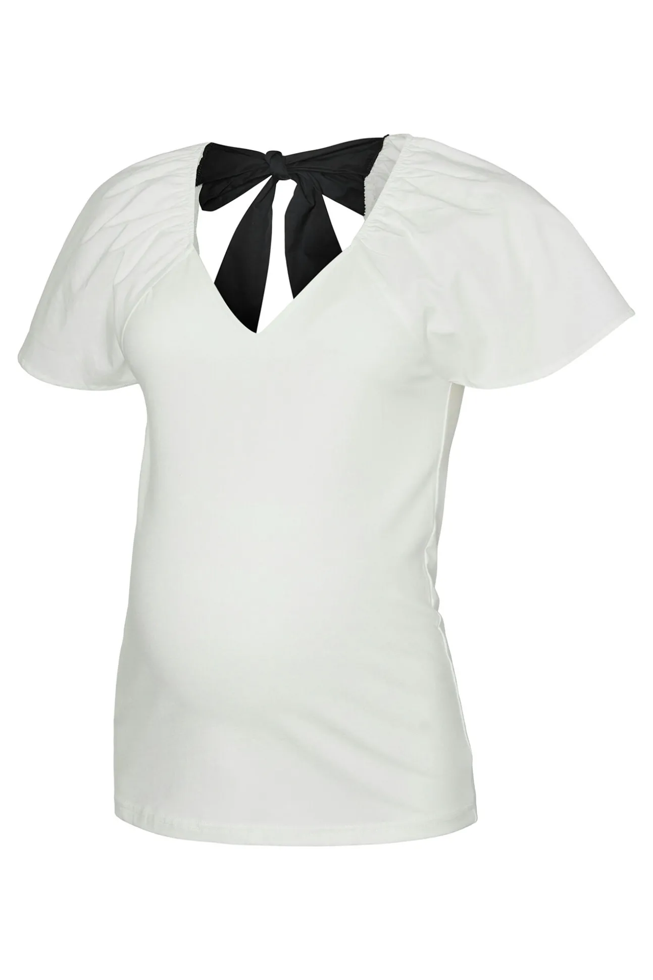 Top de manga corta maternity