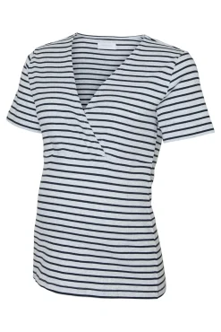 Top de punto maternity lactancia