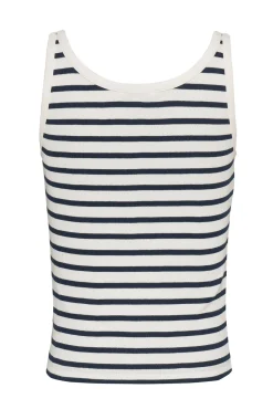 Top de rayas de mujer Tommy Jeans
