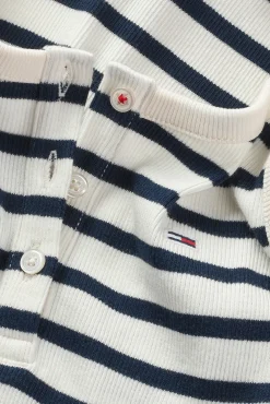 Top de rayas de mujer Tommy Jeans