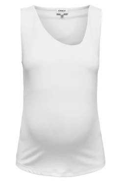 Top de tirantes cuello asimétrico maternity
