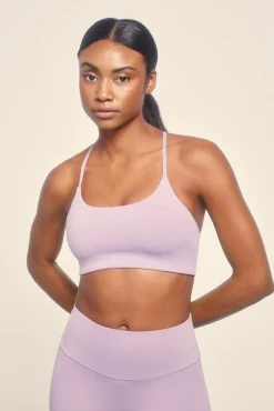 Top deportivo lila