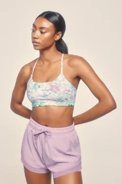 Top deportivo print flores