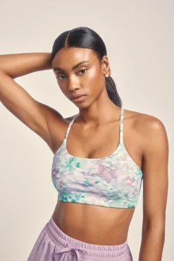 Top deportivo print flores