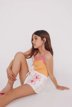 Top tirantes punto niña