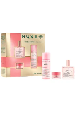 Tratamiento facial rosa Coffret La vie en rose Nuxe
