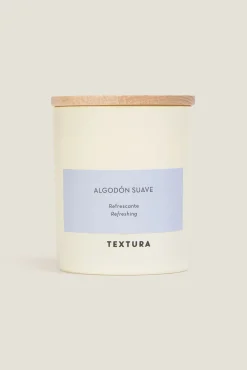 Vela perfumada algodón suave