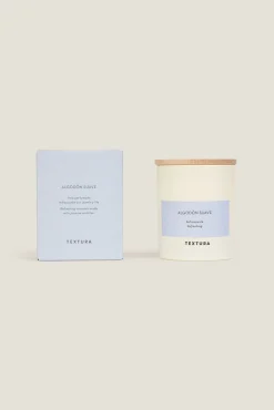 Vela perfumada algodón suave