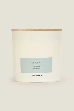 Vela perfumada té verde